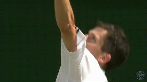 Tim Henman visits the Live @ Wimbledon studio