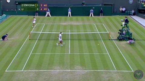 2014 Day 5 Highlights, Li Na vs Barbora Zahlavova Strycova, Third Round