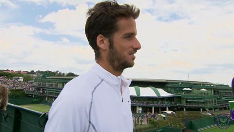 Feliciano Lopez Live @ Wimbledon interview