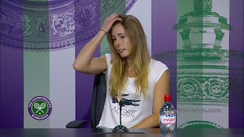 Alize Cornet Third Round Press Conference