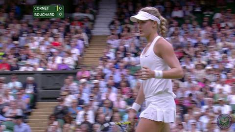 2014 Day 7 Highlights, Eugenie Bouchard vs Alize Cornet, Fourth Round