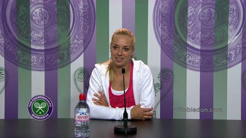 Sabine Lisicki Third Round Press Conference