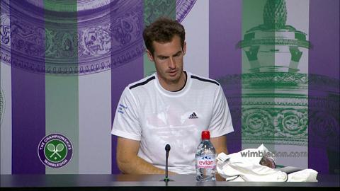 Andy Murray Fourth Round Press Conference