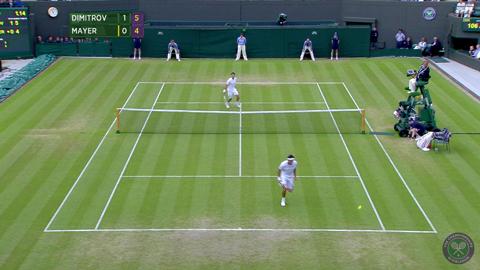 2014 Day 7 Highlights, Grigor Dimitrov vs Leonardo Mayer, Fourth Round