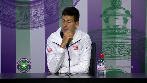 Novak Djokovic Fourth Round Press Conference