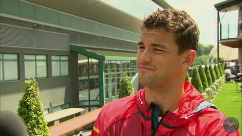 Grigor Dimitrov takes the Wimbledon fan quiz