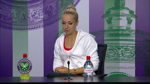 Sabine Lisicki Fourth Round Press Conference