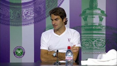 Roger Federer Fourth Round Press Conference