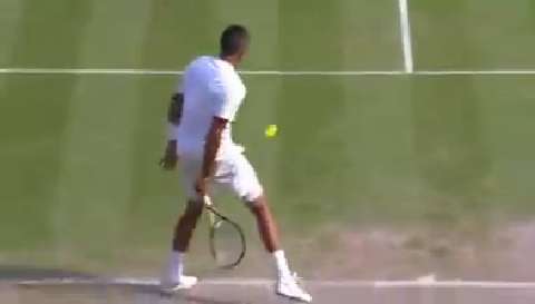 Nick Kyrgios hits 'shot of the year' v Nadal