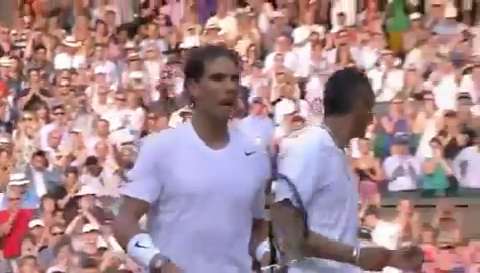 Match point: Nick Kyrgios beats Rafa Nadal