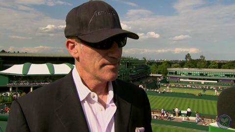 Brad Gilbert Live @ Wimbledon interview