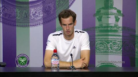 Andy Murray Quarter-Final Press Conference