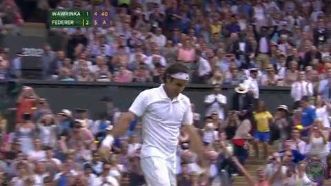 2014 Day 9 Highlights, Roger Federer vs Stanislas Wawrinka, Quarter-Final