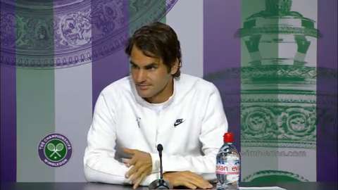 Roger Federer Quarter-Final Press Conference