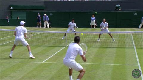 2014 Day 10 Highlights, Paes/Stepanek vs Nestor/Zimonjic, Quarter-Final