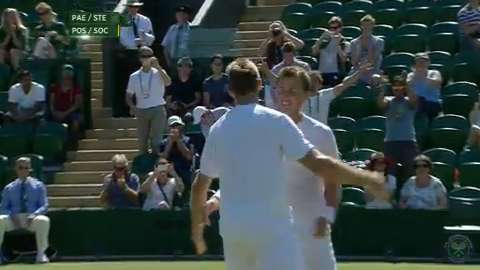 2014 Day 11 Highlights, Pospisil/Sock vs Paes/Stepanek, Semi-Final