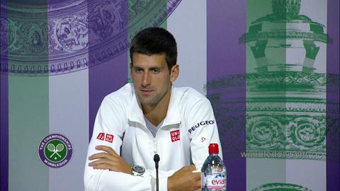Novak Djokovic Semi-Final Press Conference