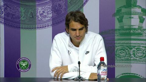 Roger Federer Semi-Final Press Conference
