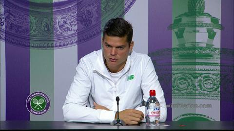 Milos Raonic Semi-Final Press Conference