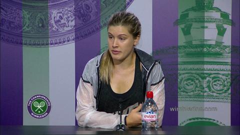 Eugenie Bouchard Post Final Press Conference