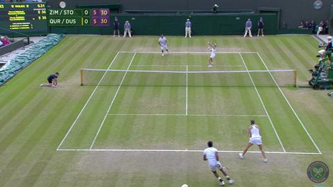 2014 Day 12 Highlights, Zimonjic/Stosur vs Qureshi/Dushevina, Semi-Final