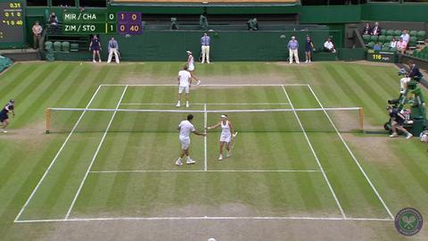 2014 Day 13 Highlights, Zimonjic/Stosur vs Mirnyi/Chan, Final