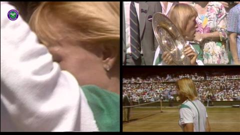 Navratilova's nine Wimbledon titles