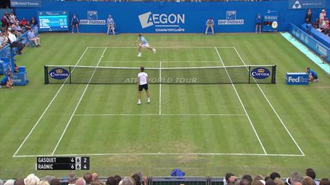 Shot of the day - Gasquet at Queen's