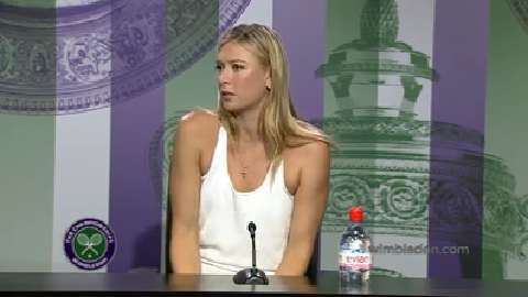 Maria Sharapova Pre Wimbledon Press Conference