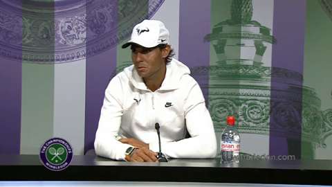 Rafael Nadal Pre Wimbledon Press Conference