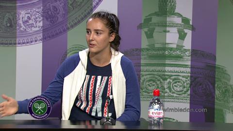 Laura Robson Pre Wimbledon Press Conference