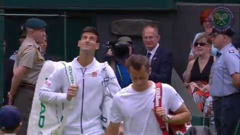 2015 Day 1 Highlights, Novak Djokovic vs Philip Kohlschreiber