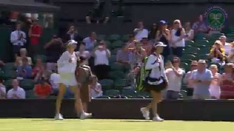 2015 Day 1 Highlights, Maria Sharapova vs Johanna Konta
