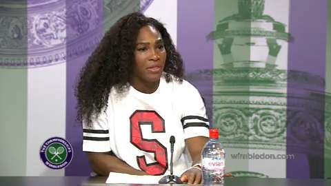 Serena Williams First Round Press Conference