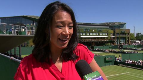 Anne Keothavong Live @ Wimbledon interview
