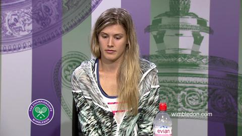 Eugenie Bouchard First Round Press Conference