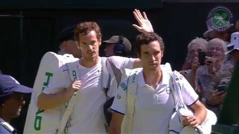 2015 Day 2 Highlights, Mikhail Kukushkin vs Andy Murray