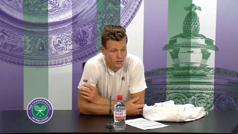 Tomas Berdych First Round Press Conference