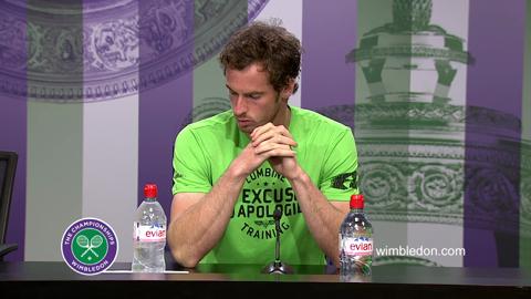 Andy Murray First Round Press Conference