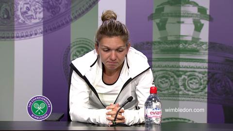 Simona Halep First Round Press Conference