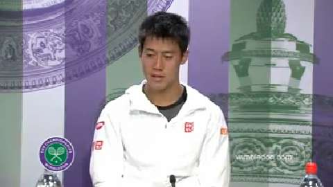 Kei Nishikori Second Round Press Conference