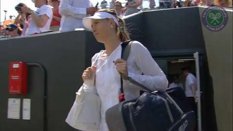 2015 Day 3 Highlights, Maria Sharapova vs Richel Hogenkamp