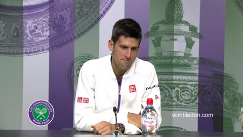 Novak Djokovic Second Round Press Conference