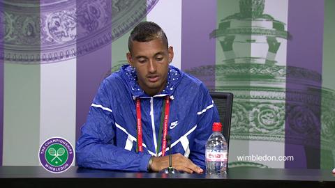 Nick Kyrgios Second Round Press Conference
