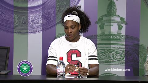 Serena Williams Second Round Press Conference