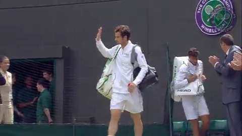 2015 Day 4 Highlights, Robin Haase vs Andy Murray
