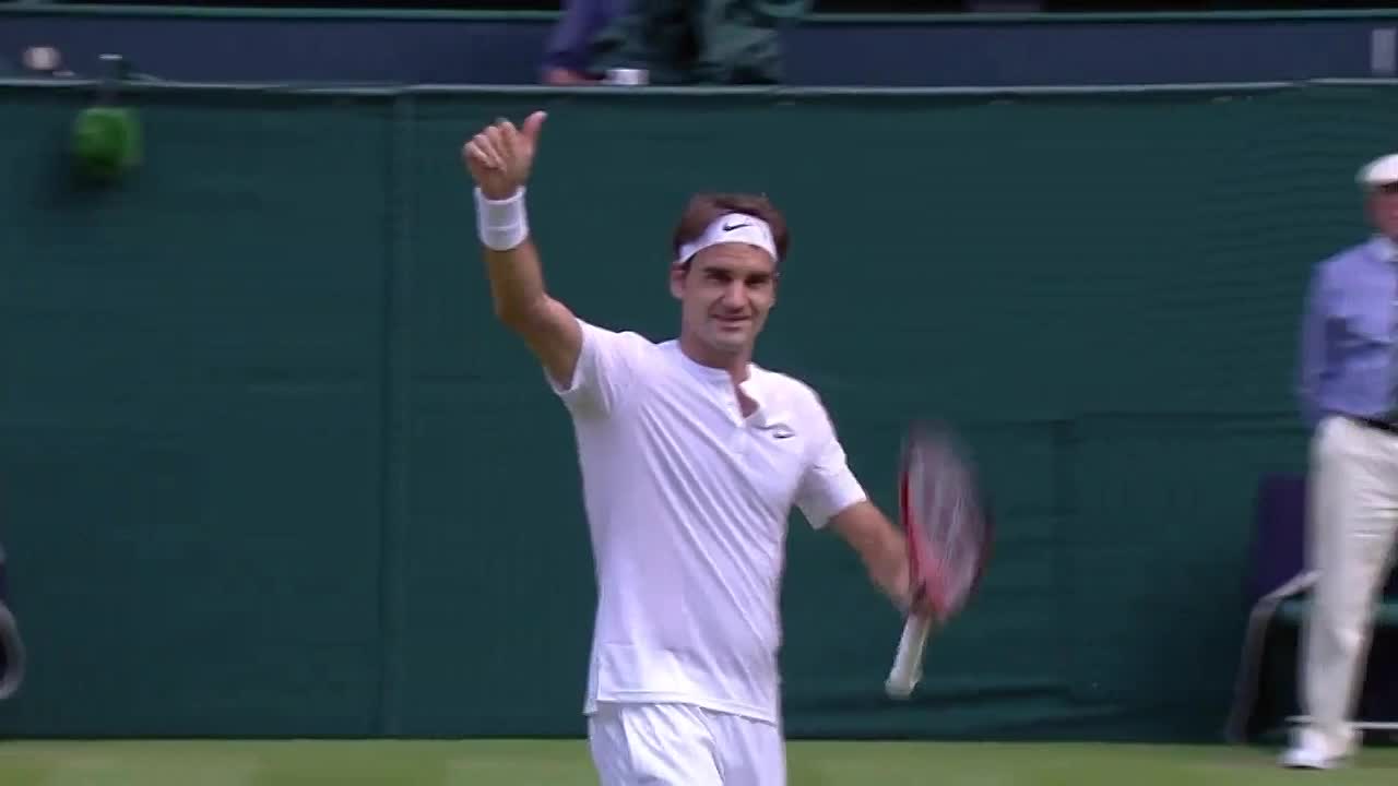 Majestic Federer continues to charm