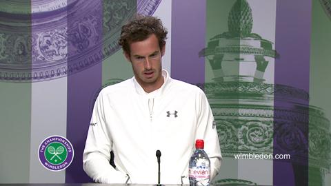Andy Murray Second Round Press Conference