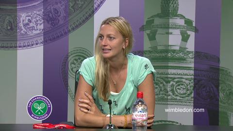 Petra Kvitova Second Round Press Conference