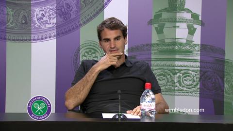Roger Federer Second Round Press Conference